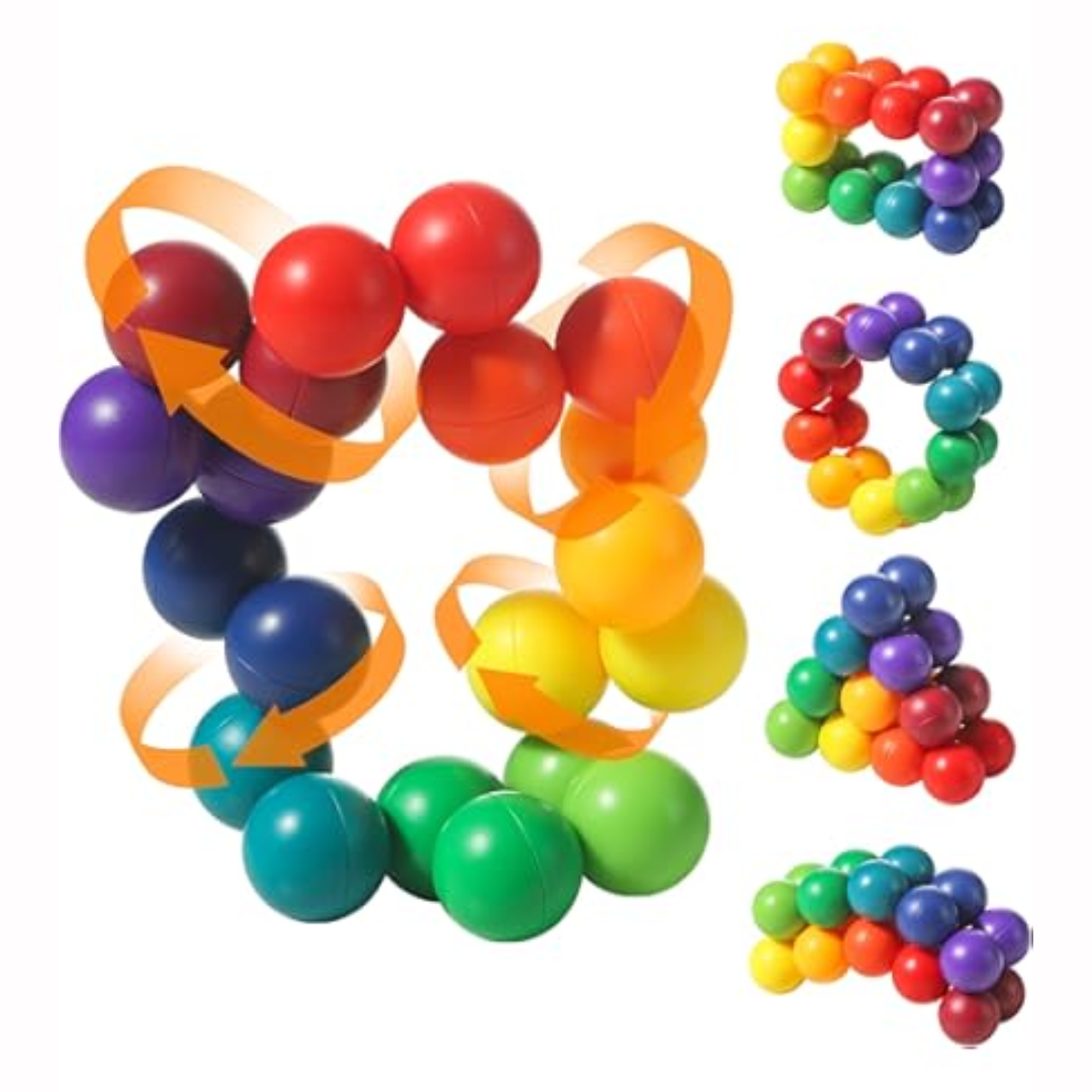 Juguete Sensorial - Bolitas Magnéticas