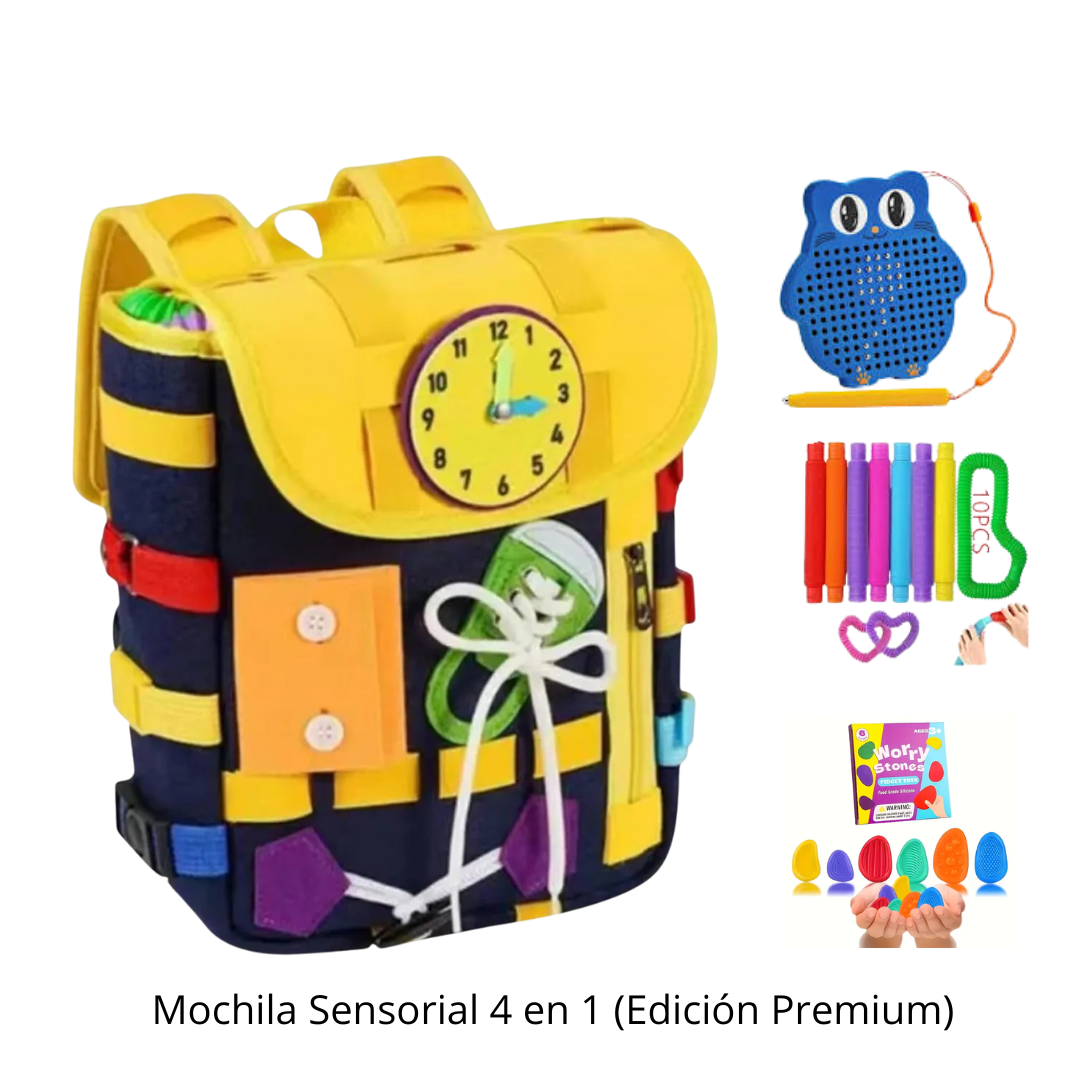 MOCHILA SENSORIAL 4 EN 1 (EDICION PREMIUM)